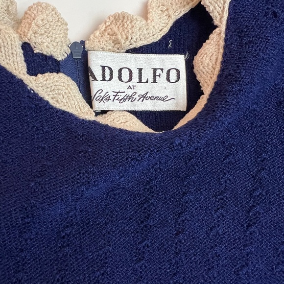 ADOLFO At SAKS FIFTH AVENUE Knit Dress - Picture 6 of 13